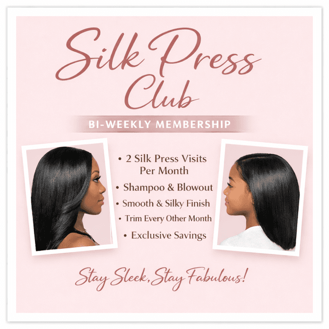 Silk Press Club at Paradise Hair Promotions in Bedford Heights, OH